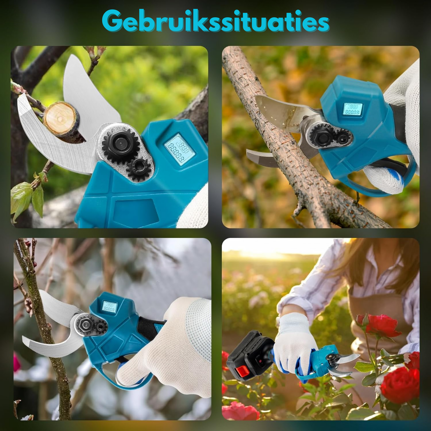 GreenTrim™ — elektrisk beskärningssax