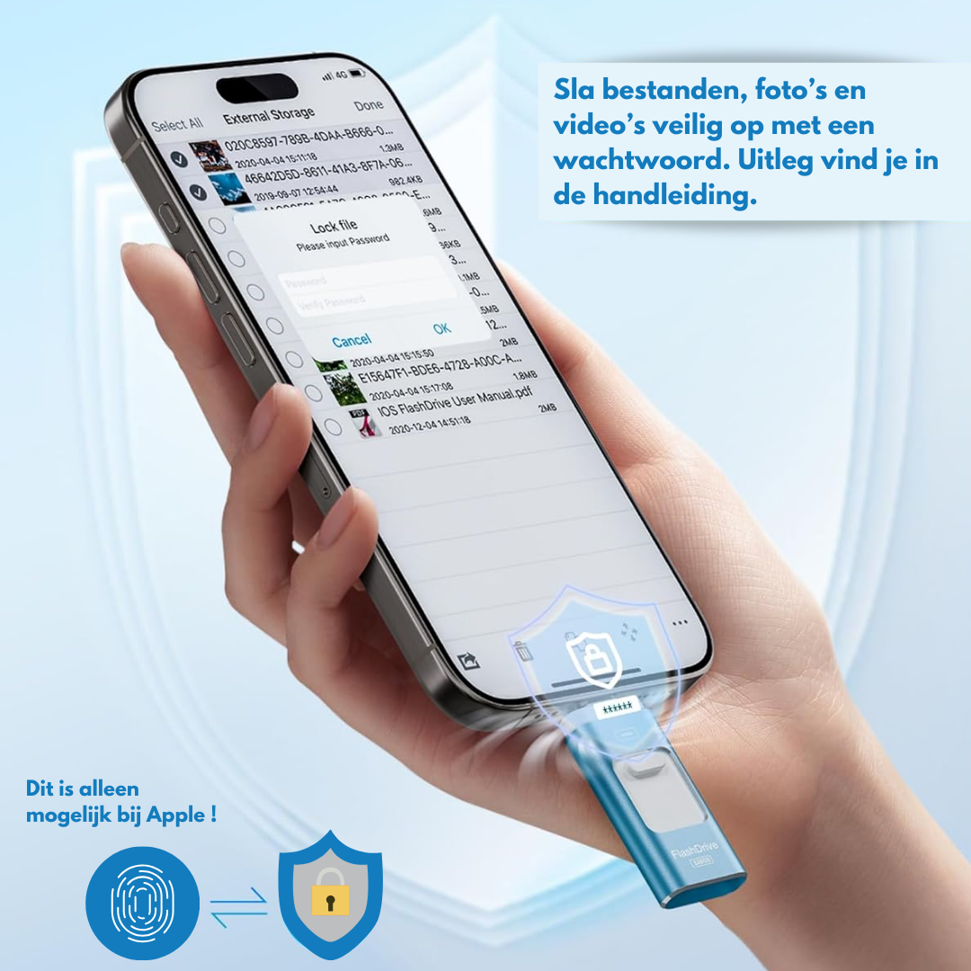 SnapStick™ Mobil Lagring