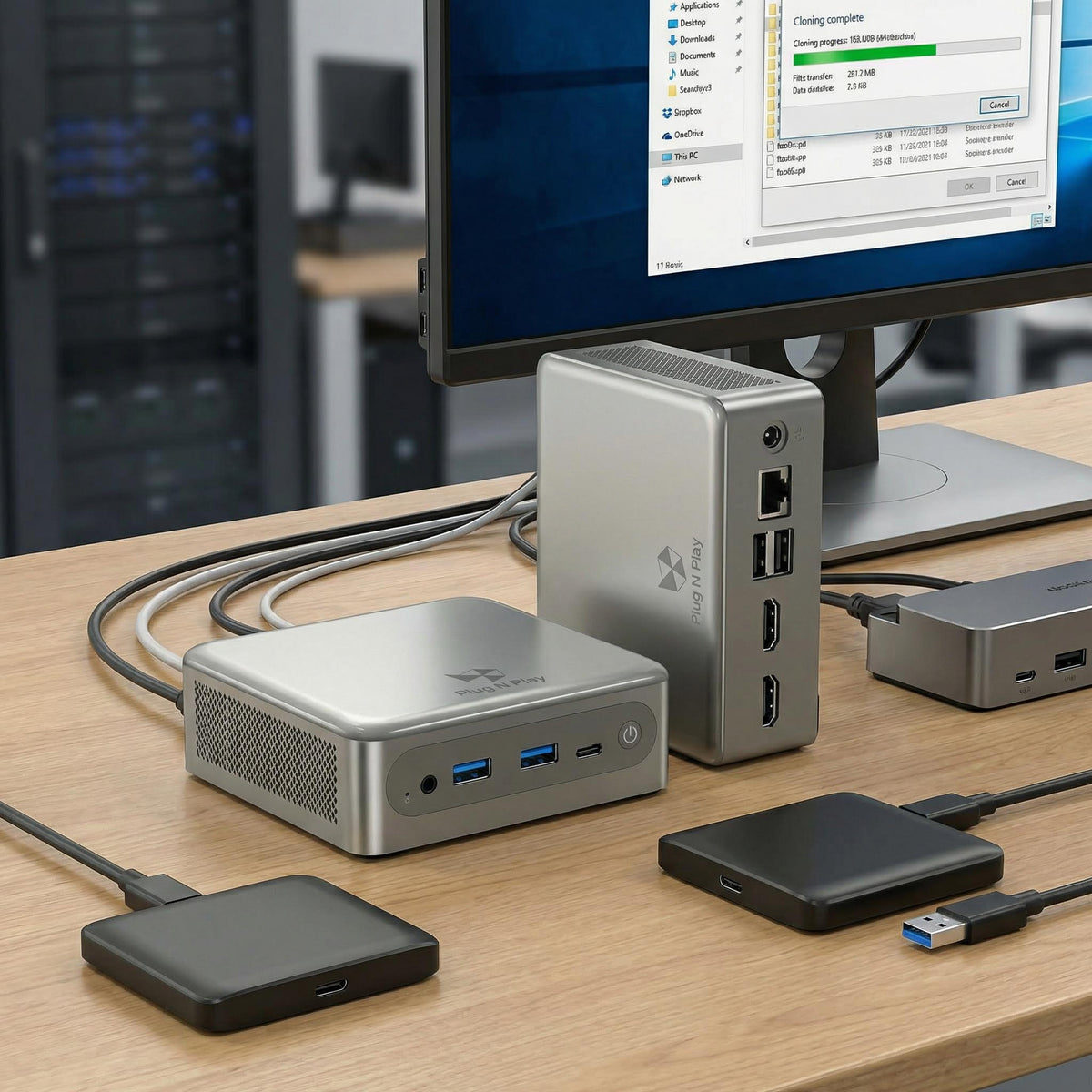 Mini PC for Storage Cloning