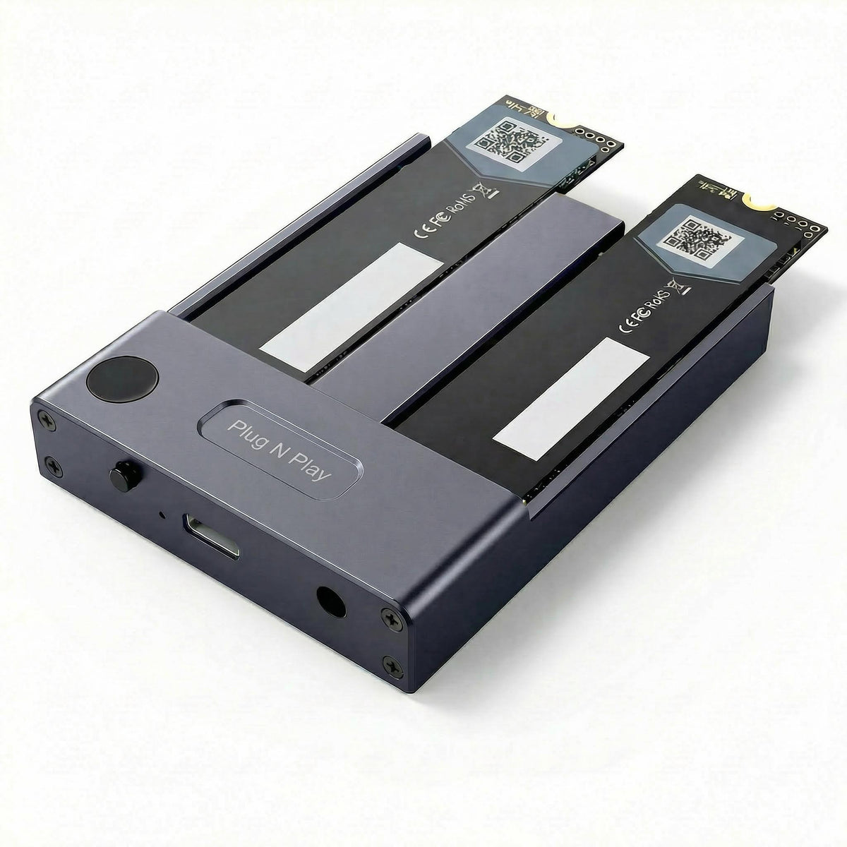 NVMe Dual-Bay Enclosure