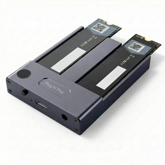 NVMe Dual-Bay Enclosure