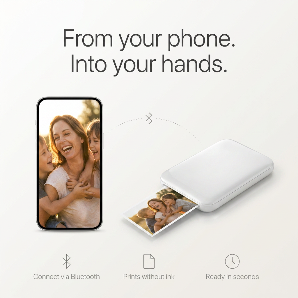 Mobil fotoprinter (+20 ark)