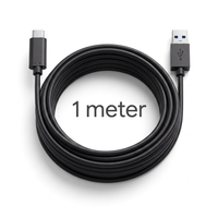Ekstra langt USB-C-kabel — 1 m bevægelsesfrihed