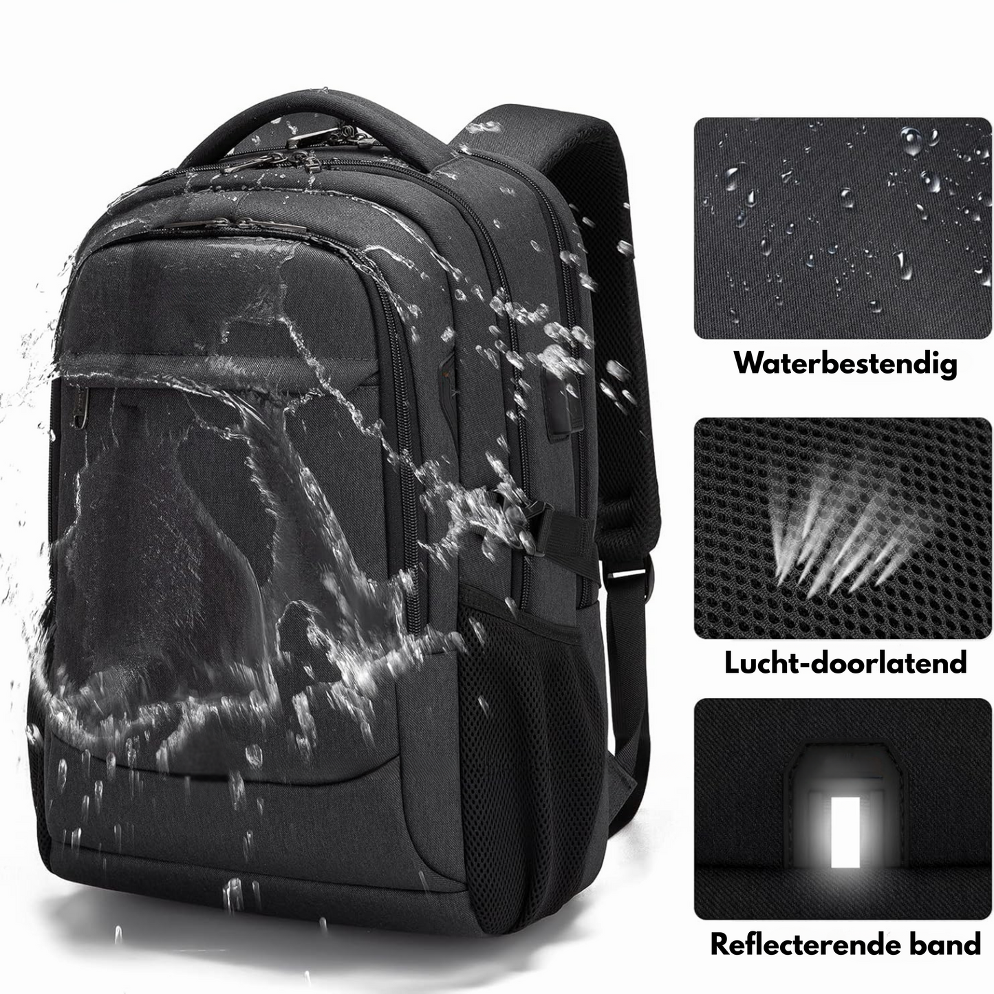OptiPack™ — Multifunktionel Rygsæk